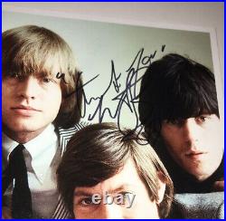 SIGNED CHARLIE WATTS THE ROLLING STONES 10x8 PHOTO RARE JAGGER RICHARDS