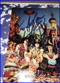SIGNED CHARLIE WATTS THE ROLLING STONES 10x8 THEIR SATANIC MAJESTIES REQUEST