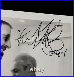 SIGNED CHARLIE WATTS THE ROLLING STONES 12x12 PHOTO RARE RINGO STARR THE BEATLES