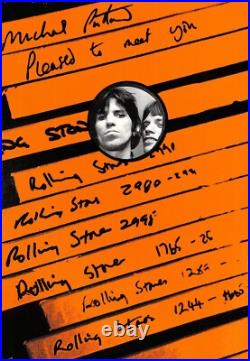 SIGNED Michael Putland PLEASED TO MEET YOU Rolling Stones 1999 Boxed Ltd Ed SIGNED Michael Putland PLEASED TO MEET YOU Rolling Stones 1999 Boxed Ltd Ed