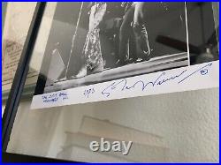 SIGNED PAIR Rolling Stones photographs (Framed)