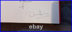 SIGNED Rolling with the Stones book by hand signed by Bill Wyman/Richard Havers