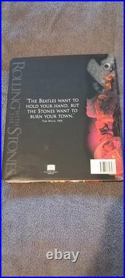 SIGNED Rolling with the Stones book by hand signed by Bill Wyman/Richard Havers