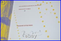 SIGNED Ronnie Wood The Rolling Stones Set Pieces Set Lists Book