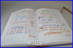 SIGNED Ronnie Wood The Rolling Stones Set Pieces Set Lists Book