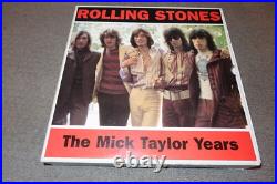 SIGNED! The MICK TAYLOR YEARS-Rolling Stones Import Box Set/Book-Taylor autograp