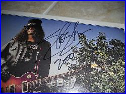 SLASH GNR Guns Roses Signed Autograph 9x12 Rolling Stone Photo #2 PSA Certified