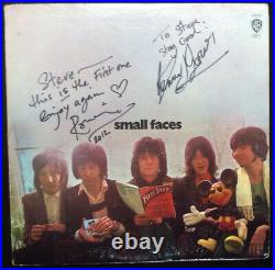 SMALL FACES Autographed Signed First Step LP RON WOOD KENNY JONES ROLLING STONES