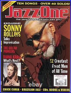 SONNY ROLLINS JSA Autographed 8X11 Saxophone Colossus Rolling Stones JSA not PSA