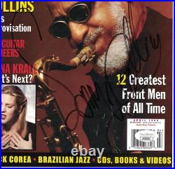 SONNY ROLLINS JSA Autographed 8X11 Saxophone Colossus Rolling Stones JSA not PSA