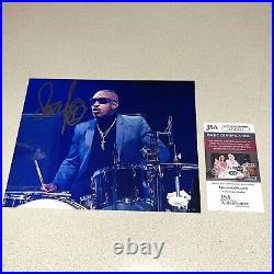 STEVE JORDAN signed autographed 8X10 PHOTO THE ROLLING STONES DRUMMER JSA COA