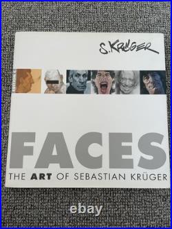 Sebastian Krüger Faces, 2008 Signed / Autographed + Rolling Stones Art Book
