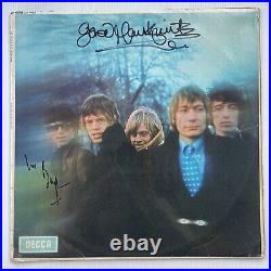 Signed Bill Wyman Gered Mankowitz Rolling Stones Between The Buttons Vinyl Rare