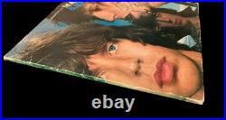 Signed Charlie Watts Bill Wyman Ronnie Wood Black And Blue Vinyl Rolling Stones