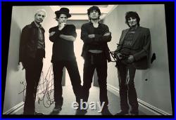Signed Charlie Watts Ronnie Wood The Rolling Stones 16x12 Photo Rare Mick Jagger