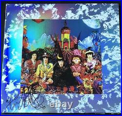 Signed Charlie Watts The Rolling Stones Their Satanic Majesties Request Vinyl
