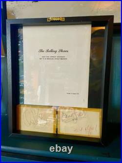 Signed Love All THE ROLLING STONES autographs Brian Mick Keith Charlie Bill 1964