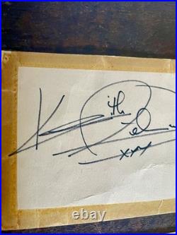 Signed Love All THE ROLLING STONES autographs Brian Mick Keith Charlie Bill 1964