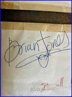 Signed Love All THE ROLLING STONES autographs Brian Mick Keith Charlie Bill 1964