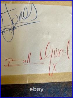 Signed Love All THE ROLLING STONES autographs Brian Mick Keith Charlie Bill 1964