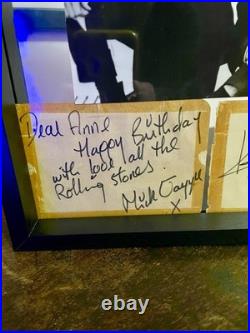 Signed Love All THE ROLLING STONES autographs Brian Mick Keith Charlie Bill 1964