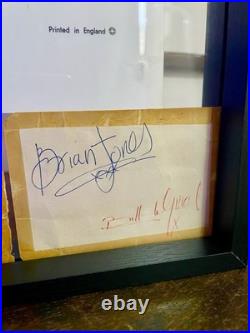 Signed Love All THE ROLLING STONES autographs Brian Mick Keith Charlie Bill 1964