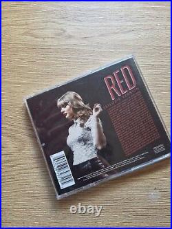 Signed Red (Taylor's Version) by Taylor Swift (2021, CD)