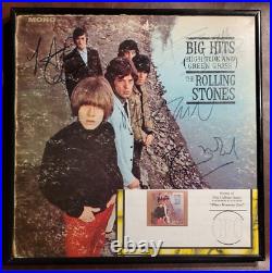Signed Rolling Stones Album-Mic Jagger, Keith Richards, -Etc BIG HITS COA