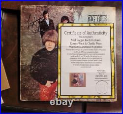 Signed Rolling Stones Album-Mic Jagger, Keith Richards, -Etc BIG HITS COA