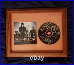 Signed Rolling Stones Stripped CD Framed Signed Rolling Stones Stripped CD Framed