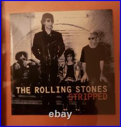 Signed Rolling Stones Stripped CD Framed Signed Rolling Stones Stripped CD Framed