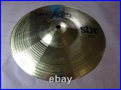 Signed Steve Jordan Rolling Stones Autographed 10 Splash Cymbal Beckett BAS COA