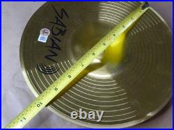 Signed Steve Jordan Rolling Stones Autographed 10 Splash Cymbal Beckett BAS COA