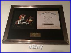Signed/autographed Ronnie Wood Lucky Man Framed 7 Presentation. Rolling Stones