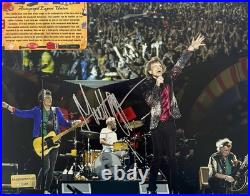 Sir Michael Philip Jagger'The Rolling Stones' Signed Auto 8x10 Photo WithCOA Sir Michael Philip Jagger'The Rolling Stones' Signed Auto 8x10 Photo WithCOA