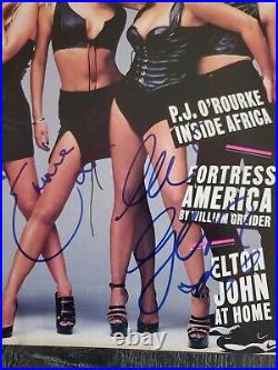 Spice Girls Signed Autograph Rolling Stone Magazine By 3 Mel B Emma Bunton Ger