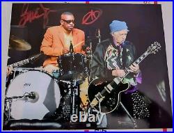 Steve Jordan Rolling Stones Drummer Signed 8x10 Photo Keith Richards Proof Pics