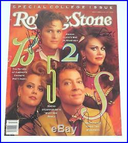 THE B-52's Signed Autograph Rolling Stone Magazine by All 4 Members