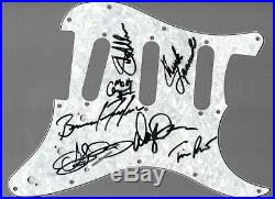 THE ROLLING STONES 2019 Band ROCK Music Signed Autographed Guitar Pickguard COA