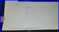 THE ROLLING STONES Black and Blue Litho/ Poster. Plate Signed OFFERS ACCEPTED