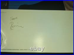 THE ROLLING STONES Black and Blue Litho/ Poster. Plate Signed OFFERS ACCEPTED