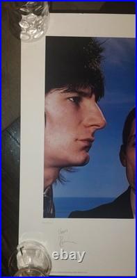 THE ROLLING STONES Black and Blue Litho/ Poster. Plate Signed OFFERS ACCEPTED