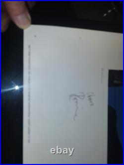 THE ROLLING STONES Black and Blue Litho/ Poster. Plate Signed OFFERS ACCEPTED