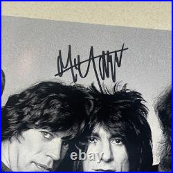 THE ROLLING STONES GROUP autographed 11X14 MICK JAGGER KEITH RICHARDS +3 BECKETT