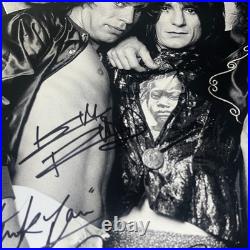 THE ROLLING STONES GROUP autographed 11X14 MICK JAGGER KEITH RICHARDS +3 BECKETT