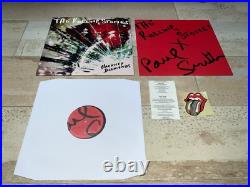 THE ROLLING STONES Hackney Diamonds LTD Signed Autographed by PAUL SMITH VINYL