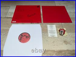 THE ROLLING STONES Hackney Diamonds LTD Signed Autographed by PAUL SMITH VINYL