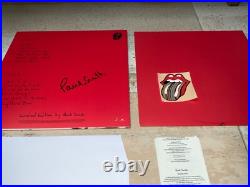 THE ROLLING STONES Hackney Diamonds LTD Signed Autographed by PAUL SMITH VINYL
