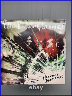 THE ROLLING STONES Hackney Diamonds SIGNED BY PAUL SMITH ALTERNATE COVER VINYL