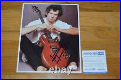 THE ROLLING STONES Keith Richards Autographed Vintage 8x10 Photo withAUTOGRAPH COA